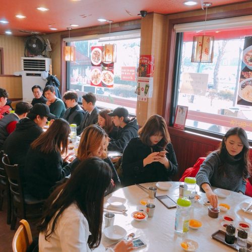 수퍼비 최애 중국집에서 점심먹기