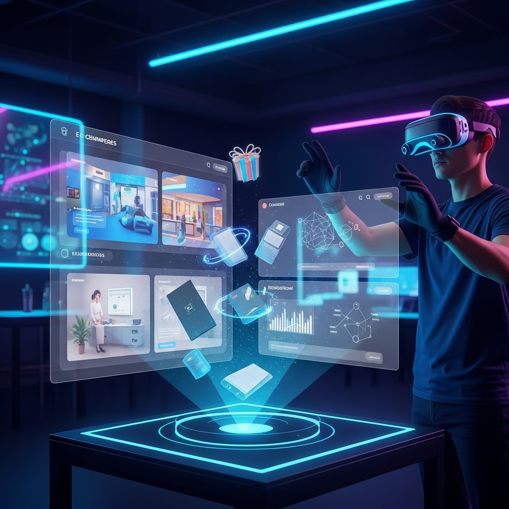 AR/VR 통합 웹 인터페이스
