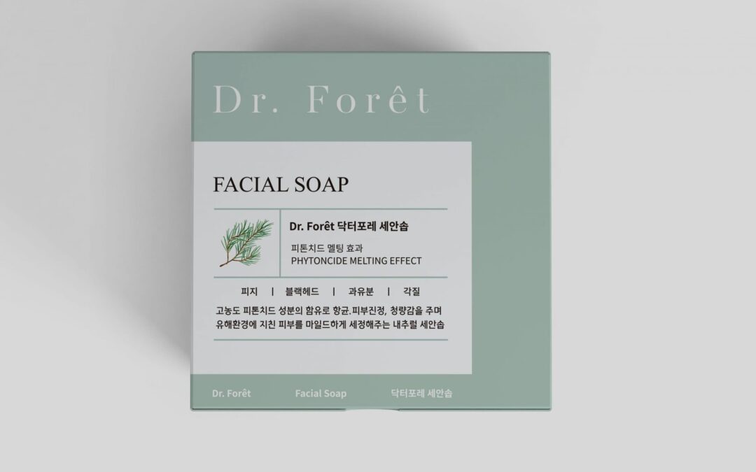 베델코리아 닥터포레 세안솝 패키지 디자인