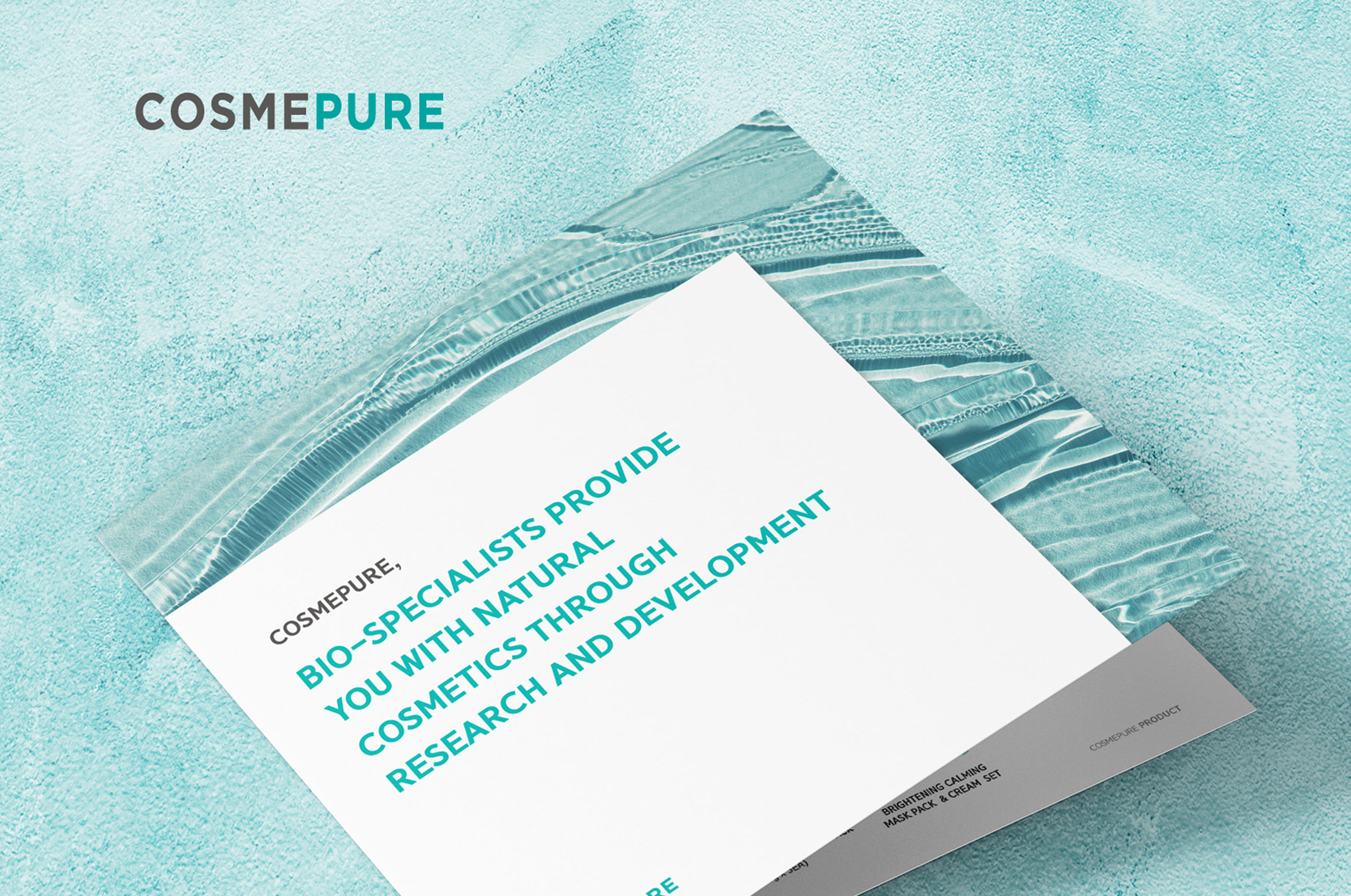 코스미퓨어 카탈로그 디자인