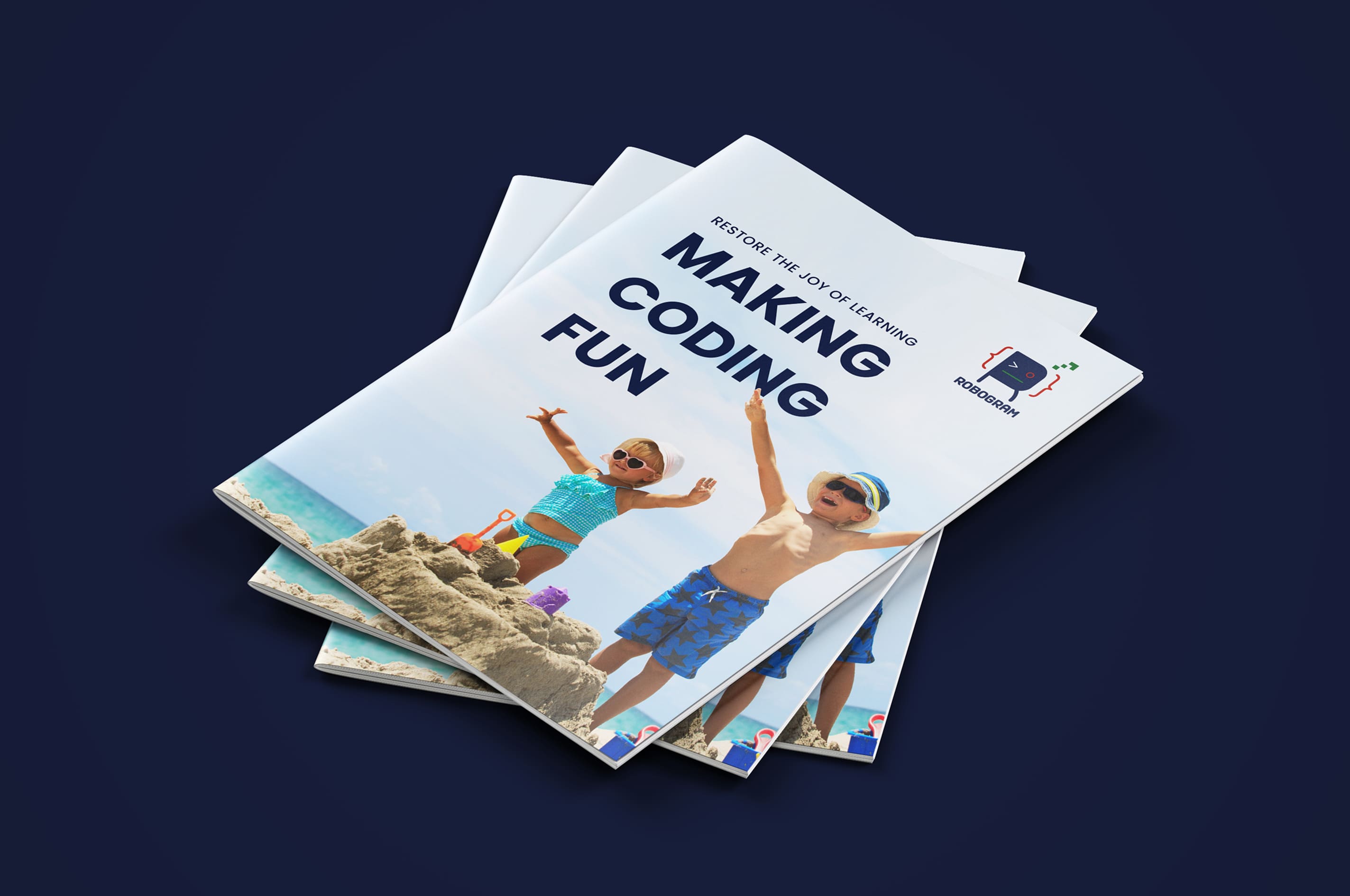 로보그램 카탈로그 디자인