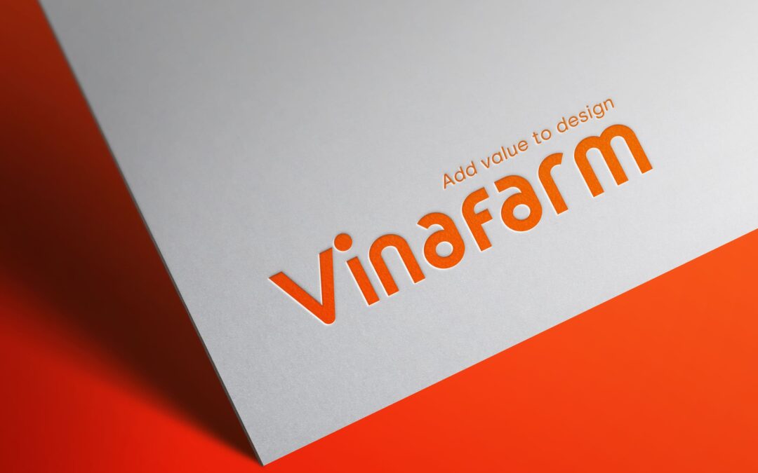 비나팜 CI 로고 디자인