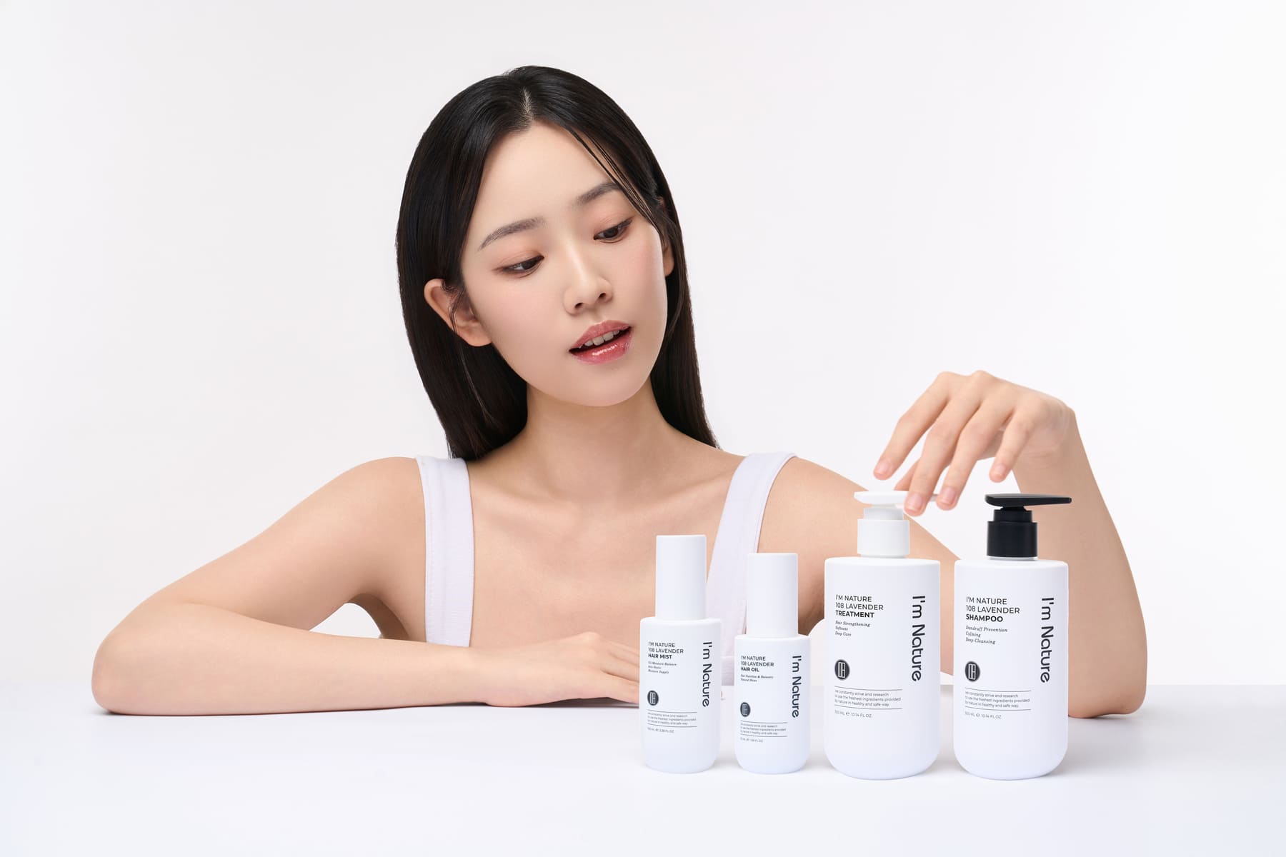 허브테라피 사진촬영