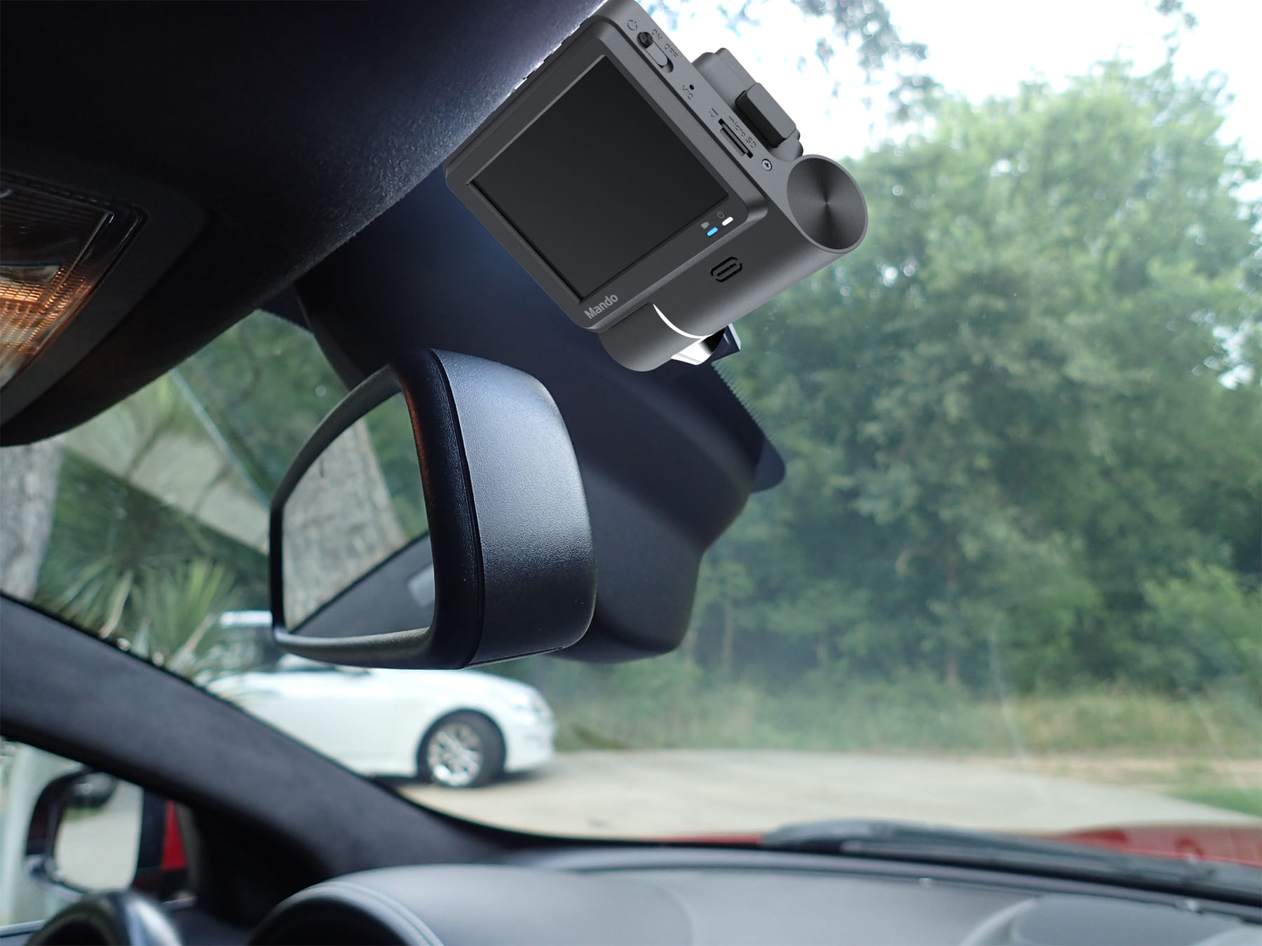 만도 블랙박스 Z5 제품디자인