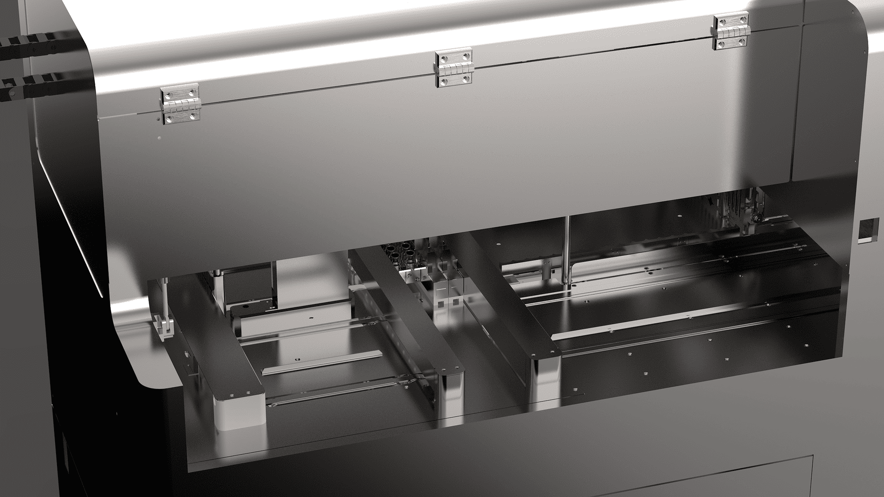 레이져 용접 및 검사기