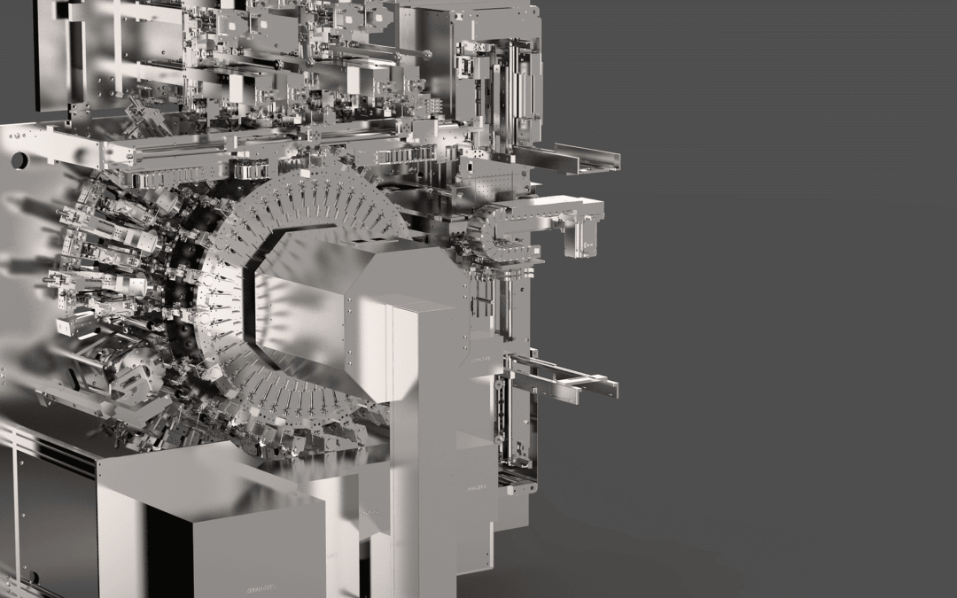 DFN test handler / Chip mount