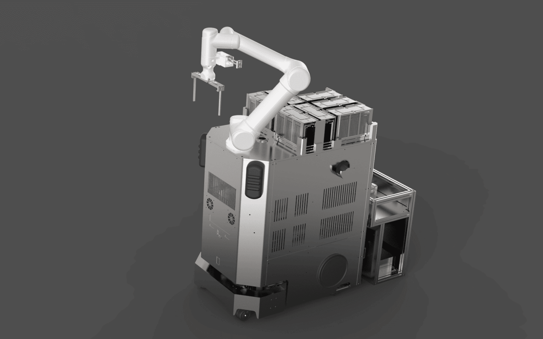 반도체 라인용 자율 주행 물류 이송 로봇