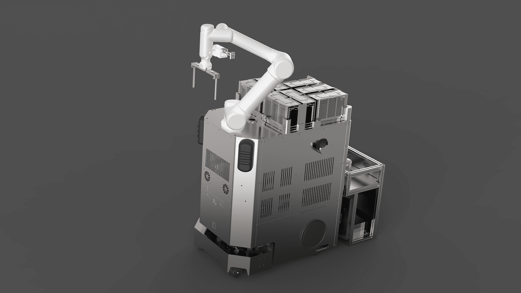 반도체 라인용 자율 주행 물류 이송 로봇