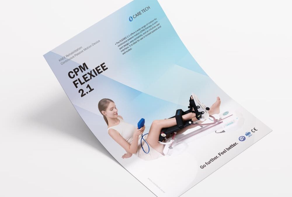 케어테크 카탈로그 디자인