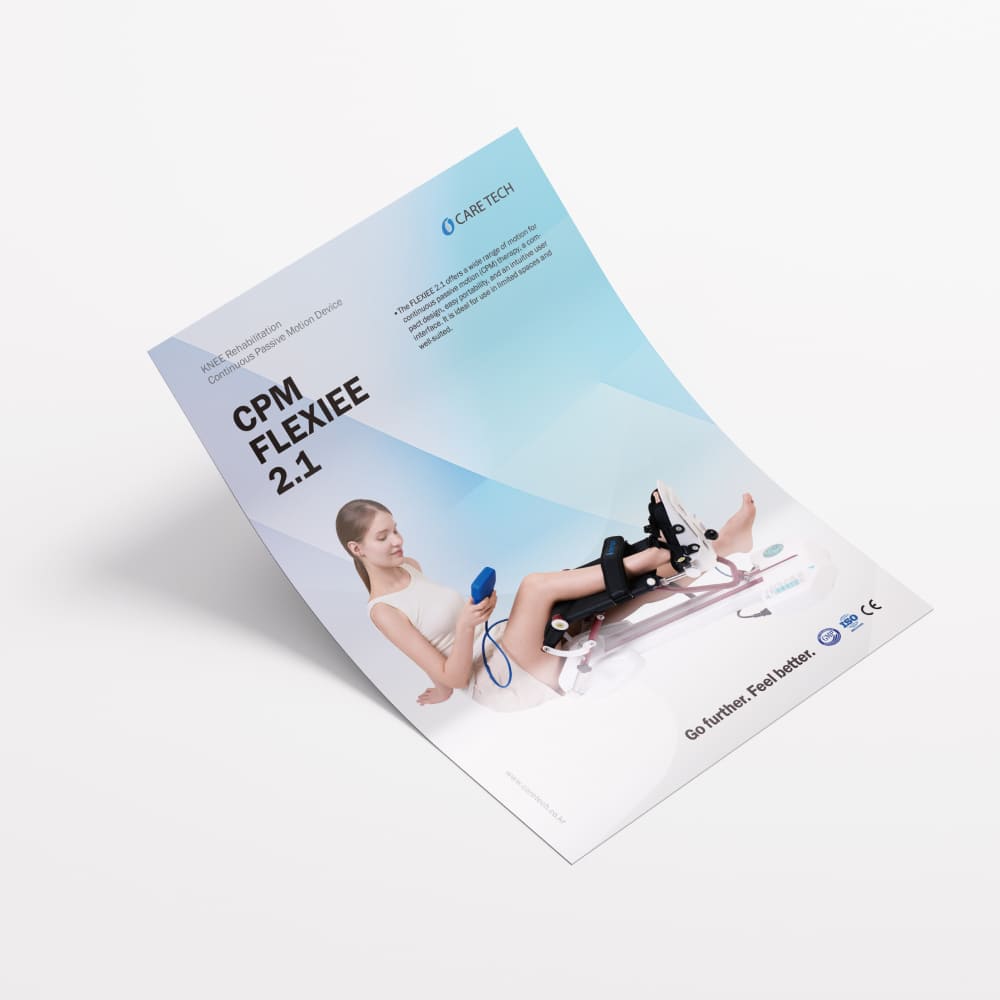 케어테크 카탈로그 디자인